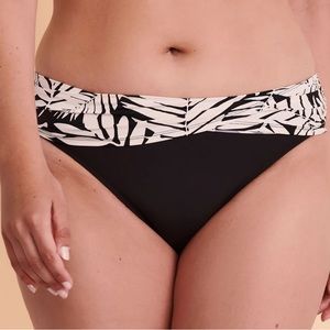 Bleu Rod Beattie Urban Oasis Sarong Hipster Bikini Bottoms SZ 14 NWT
